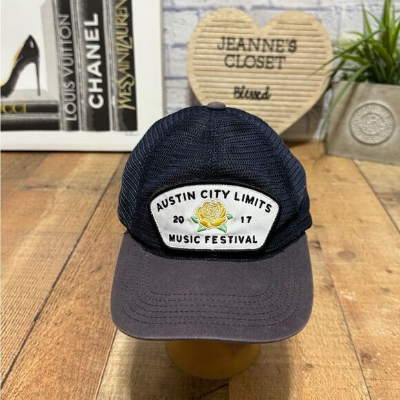 Howler Bros Hat ACL Fest Cap Yellow Rose 2017 Mesh Austin City Limits TRUCKER - Picture 1 of 9